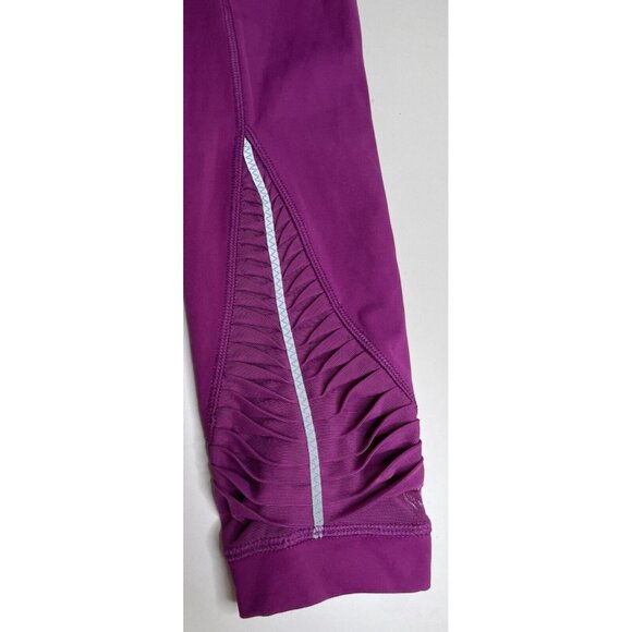 Lululemon Making Moves Tight Pants Pleated Leg Regal Plum Side Pockets 4 - Picture 11 of 11